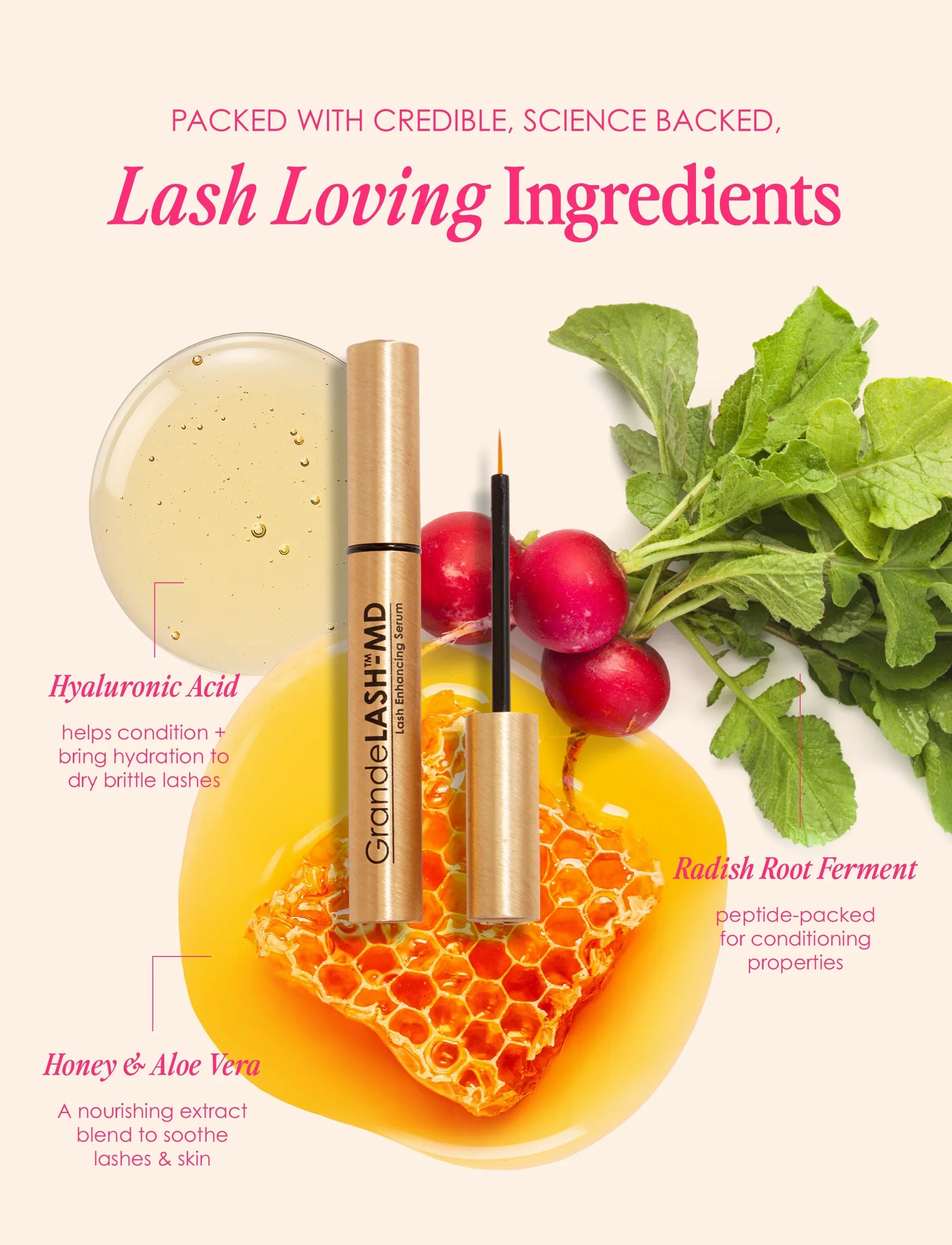 GrandeLASH-MD Lash Enhancing Serum 3 Month Supply